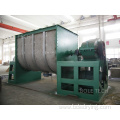 Powder horizontal helical ribbon mixer